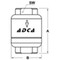 Thermostatische Kondensatableiter Typ 8980E Serie TSS22 Edelstahl Innengewinde ISO 7/1 Rp